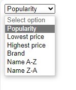 select option mozilla