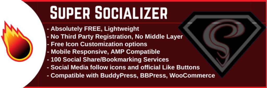 Лучший плагин отзывов WordPress - Super Socializer